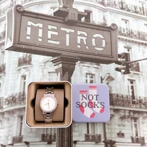 Fossil ES4287 Neely Silver Dial Stainless Steel Women's Watch